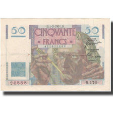Francia, 50 Francs, 1951, 1951-02-01, BB+, Fayette:20.17, KM:127c