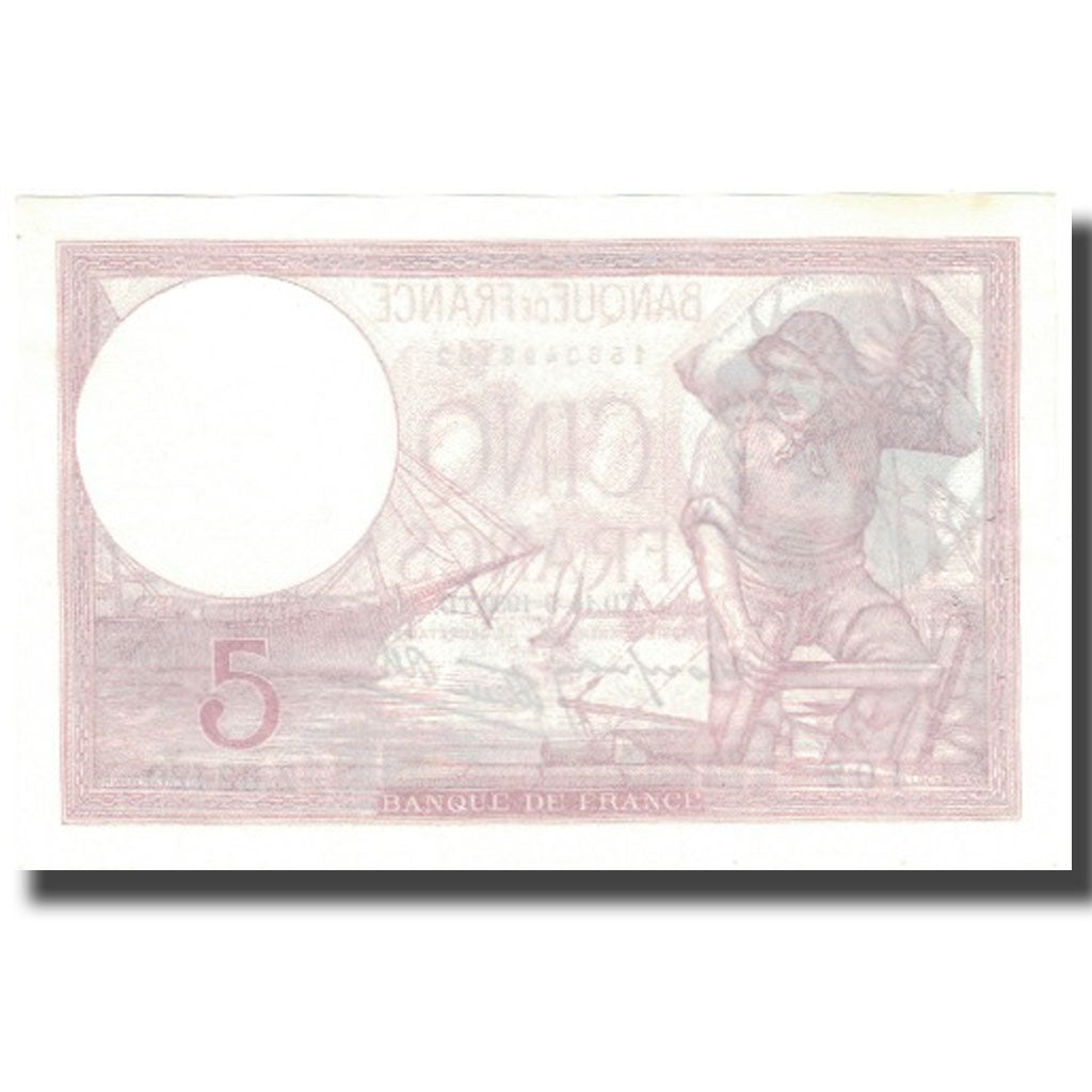 France, 5 Francs, 5 F 1917-1940 ''Violet'', 1939, 1939-09-14, UNC(60-62)