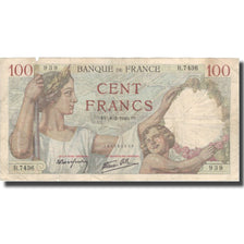 France, 100 Francs, 100 F 1939-1942 ''Sully'', 1940, 1940-02-08, TB