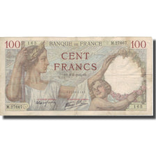 Francia, 100 Francs, 100 F 1939-1942 ''Sully'', 1942, 1942-01-08, BC