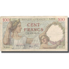 France, 100 Francs, 100 F 1939-1942 ''Sully'', 1939, 1939-10-12, VF(20-25)