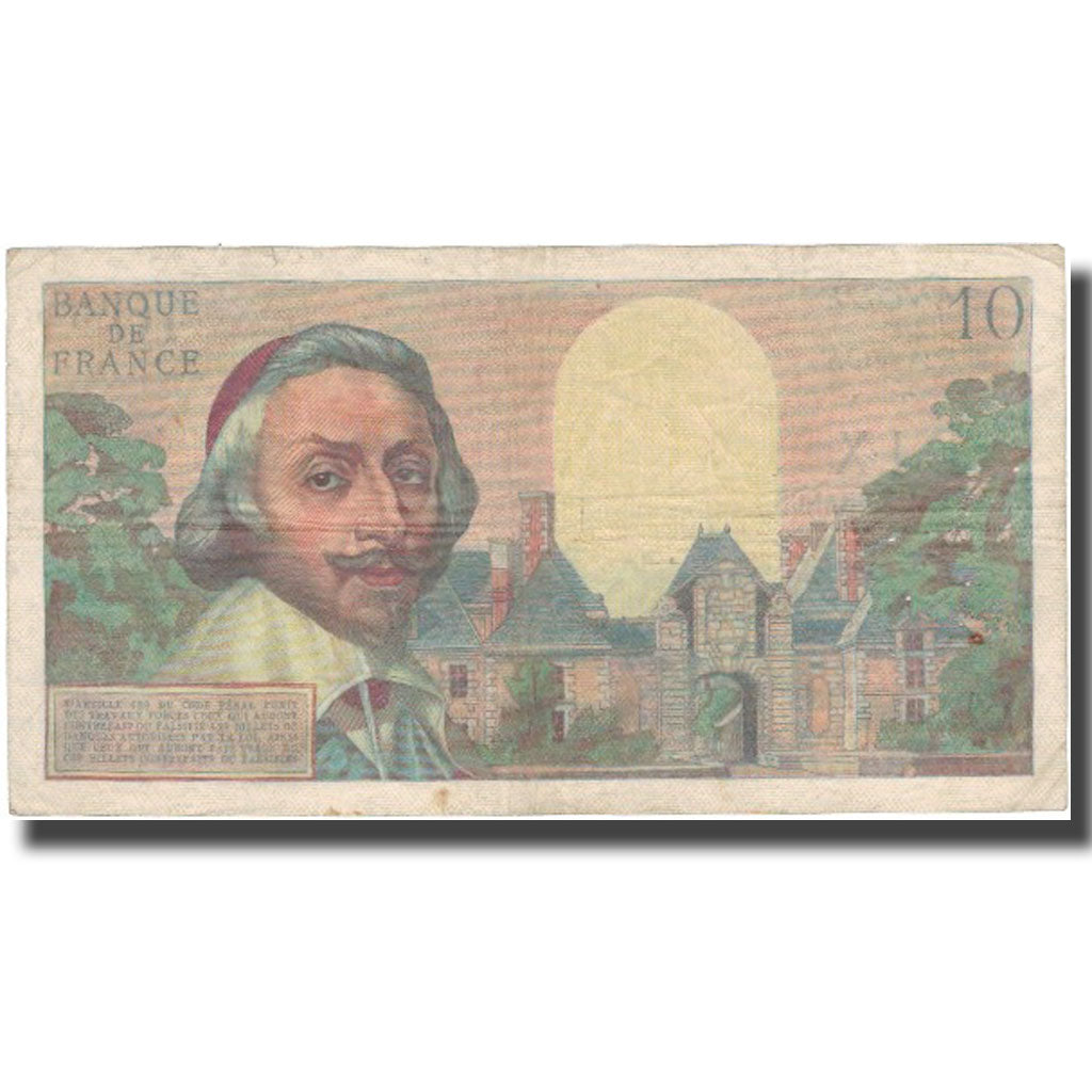 Frankreich, 10 Nouveaux Francs, 10 NF 1959-1963 ''Richelieu'', 1960, 1960-06-02