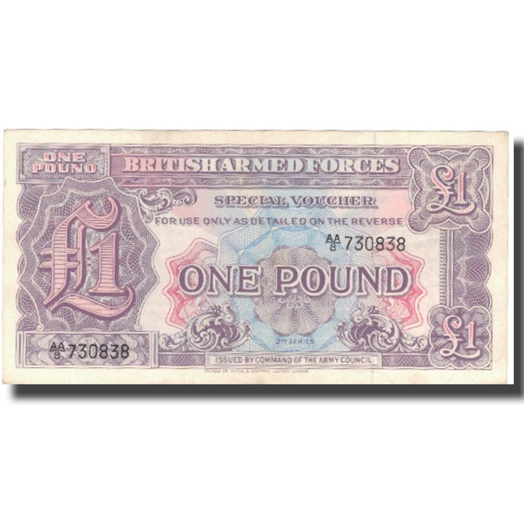Banconote, Gran Bretagna, 1 Pound, Undated (1948), KM:M22a, BB+