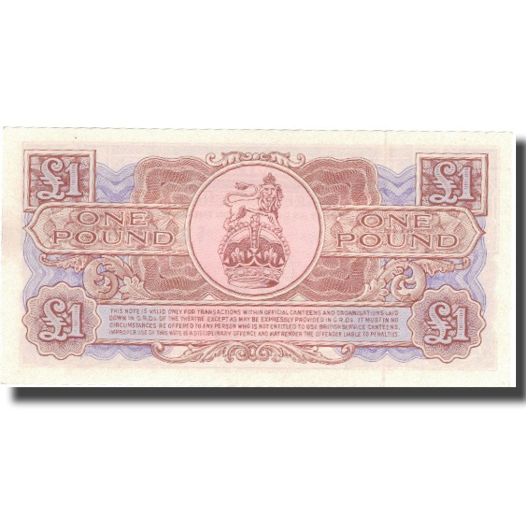 Banknote, Great Britain, 1 Pound, Undated (1958), KM:M29, UNC(65-70)