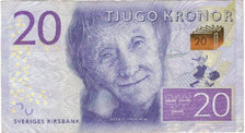 Banknote, Sweden, 20 Kronor, UNDATED (2015), EF(40-45)