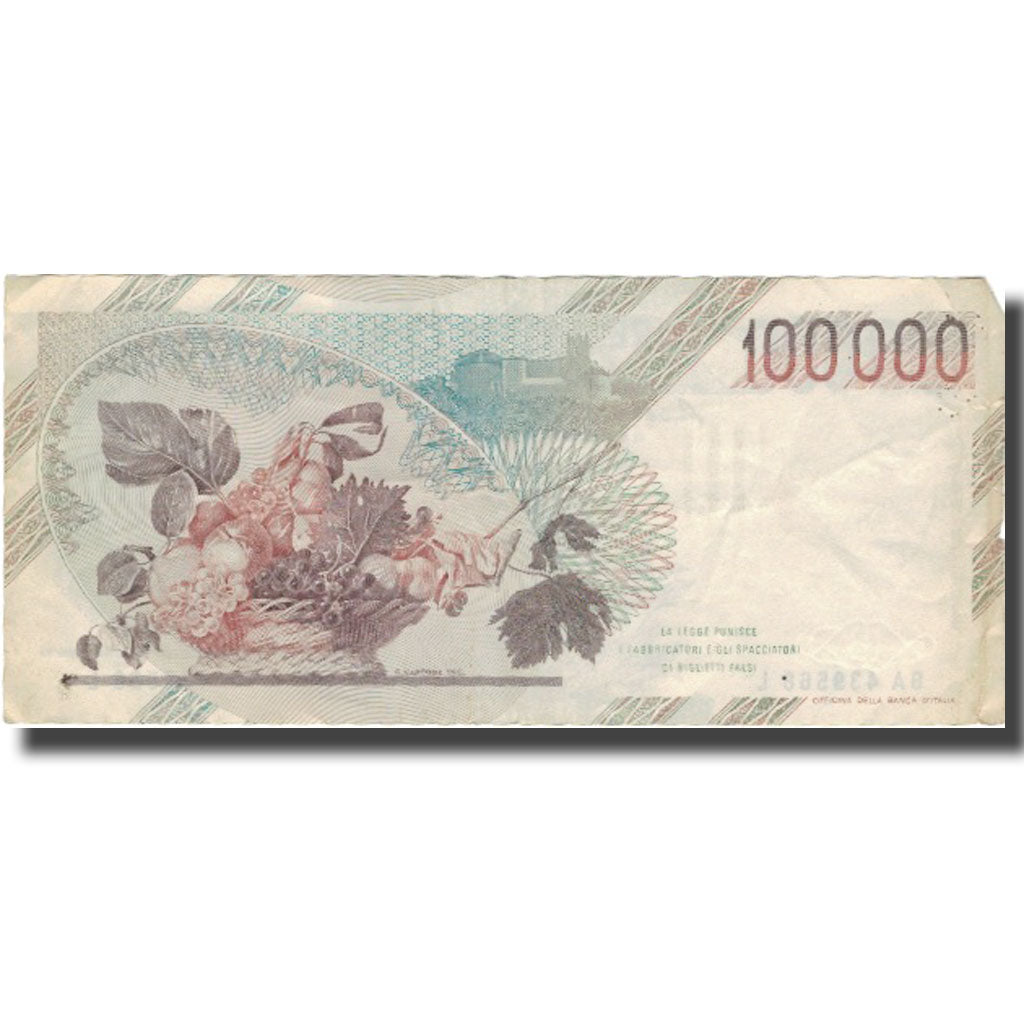 Banknote, Italy, 100,000 Lire, 1983, 1983-09-01, KM:110a, VF(20-25)