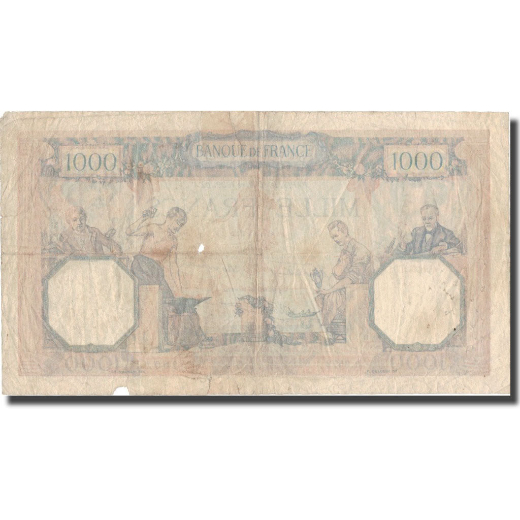 Frankreich, 1000 Francs, 1939, 1939-03-30, SGE, Fayette:38.35, KM:90c