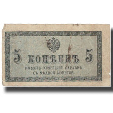 Banconote, Russia, 5 Kopeks, Undated (1915), KM:27A, MB