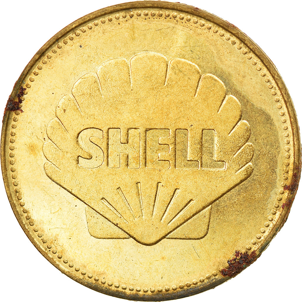 France, Token, Collection Shell, Graf Zeppelin, VF(30-35), Bronze-Aluminium