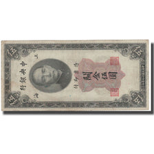 Banconote, Cina, 5 Customs Gold Units, 1930, 1930, KM:326d, MB+