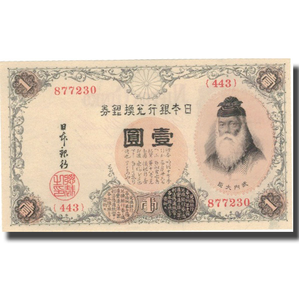 Banknote, China, 5 Dollars, undated (1916), KM:26v, UNC(64)