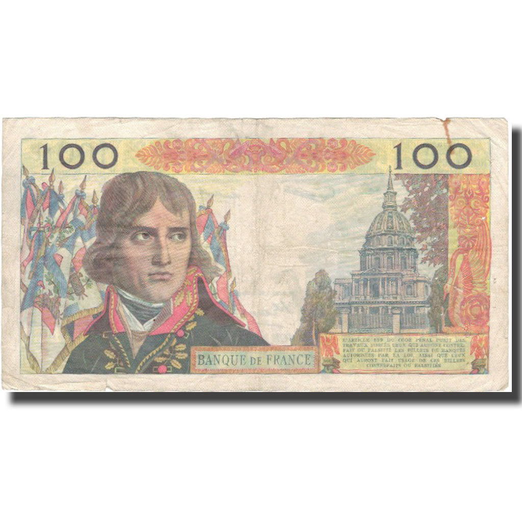 Francia, 100 Nouveaux Francs, 100 NF 1959-1964 ''Bonaparte'', 1959, 1959-12-03