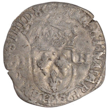 Coin, France, Douzain, 1594, Aix en Provence, VF(20-25), Silver, Sombart:4420