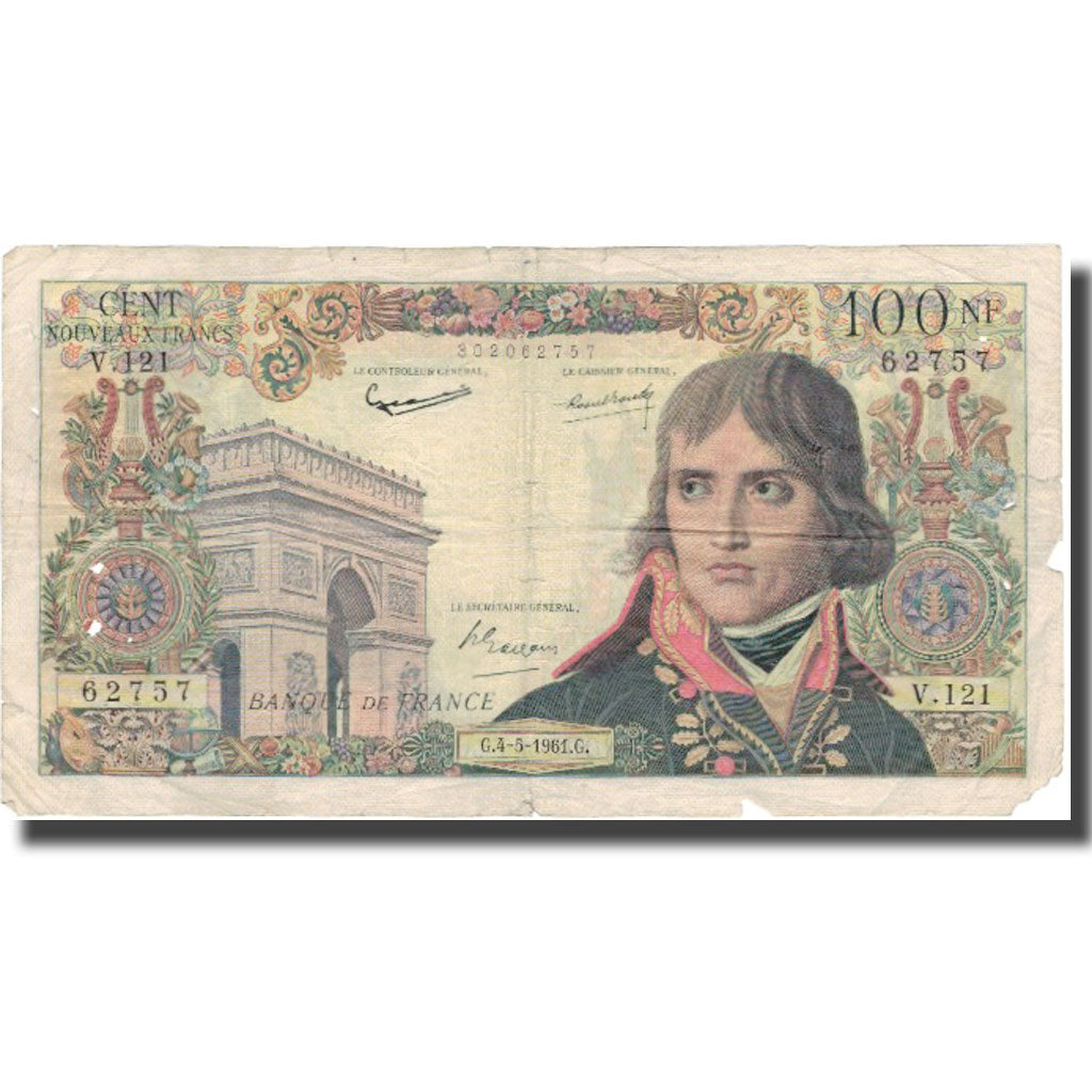 Francia, 100 Nouveaux Francs, 100 NF 1959-1964 ''Bonaparte'', 1959, 1959-09-03