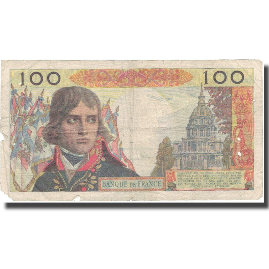 Francia, 100 Nouveaux Francs, 100 NF 1959-1964 ''Bonaparte'', 1959, 1959-09-03