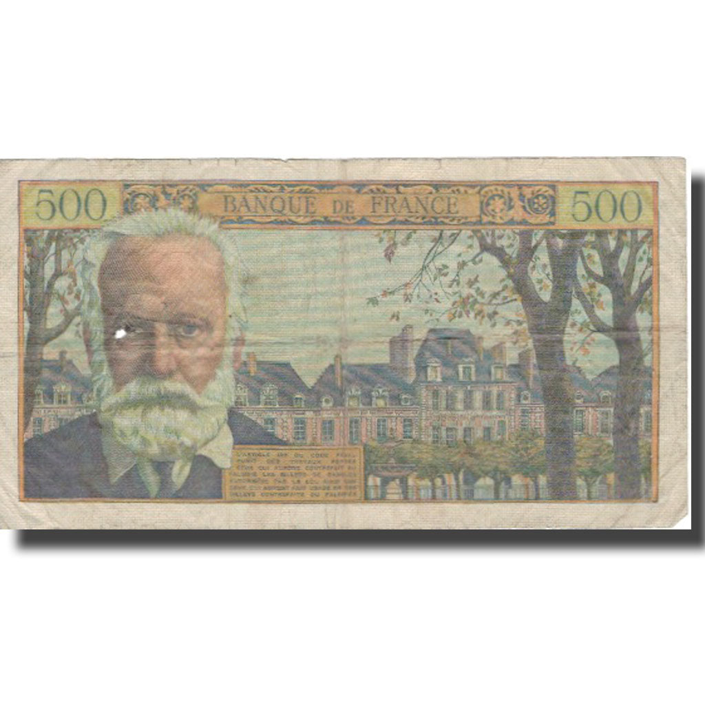 Frankreich, 500 Francs, 500 F 1954-1958 ''Victor Hugo'', 1955, 1955-08-04, S