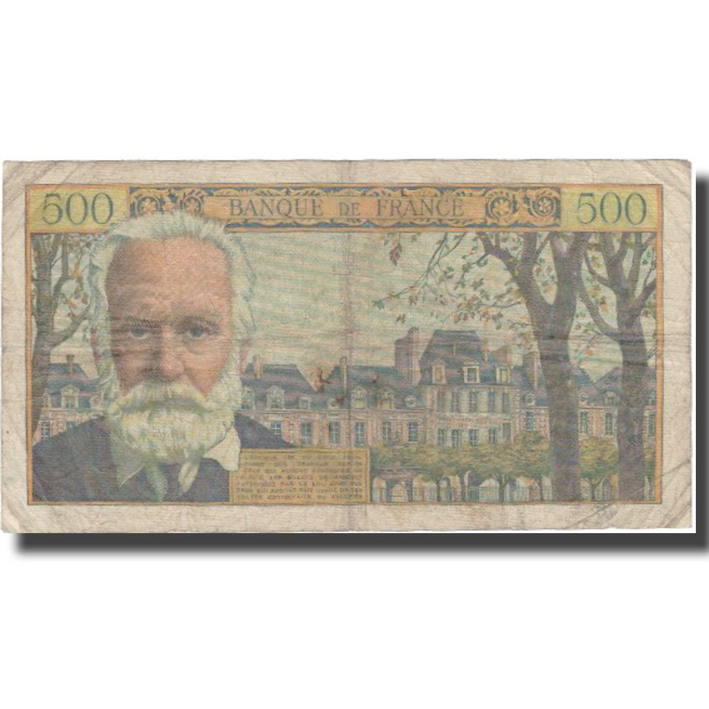 Frankrijk, 500 Francs, 500 F 1954-1958 ''Victor Hugo'', 1958, 1958-02-06, TB