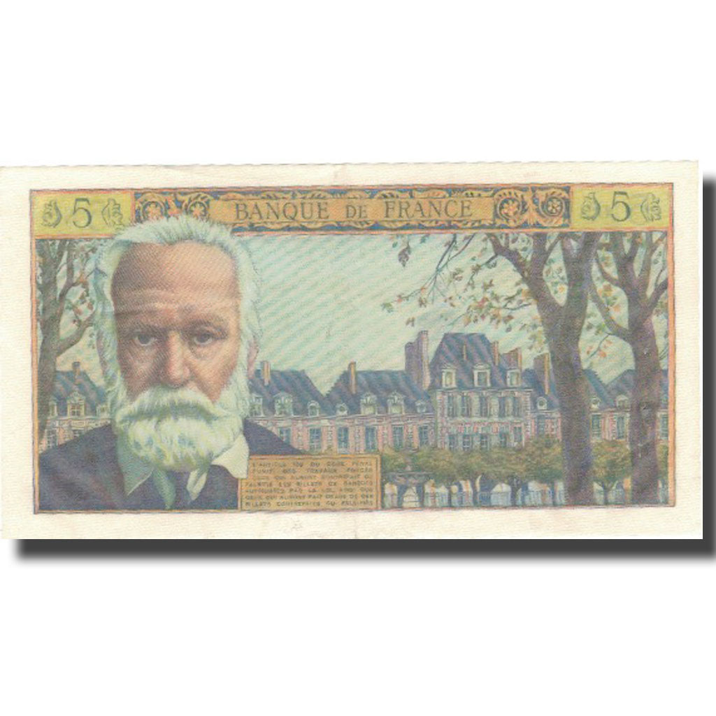 Frankreich, 5 Nouveaux Francs, 5 NF 1959-1965 ''Victor Hugo'', 1960, 1960-02-04