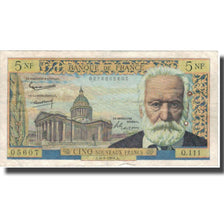 Francia, 5 Nouveaux Francs, 5 NF 1959-1965 ''Victor Hugo'', 1960, 1960-02-04