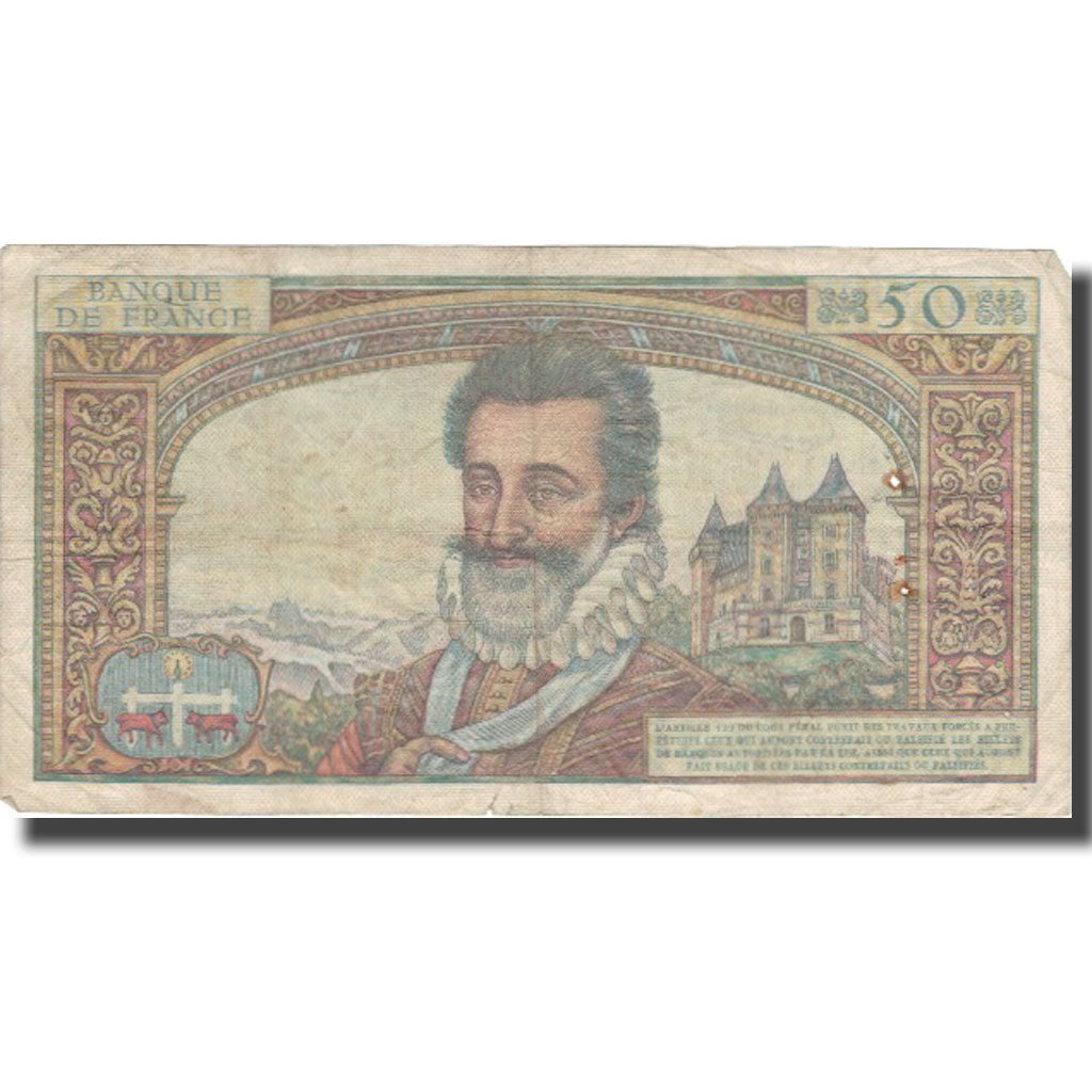 France, 50 Nouveaux Francs, 50 NF 1959-1961 ''Henri IV'', 1959, 1959-11-05, TB