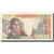 Francia, 100 Nouveaux Francs on 10,000 Francs, 1955-1959 Overprinted with