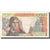 France, 100 Nouveaux Francs on 10,000 Francs, 1955-1959 Overprinted with