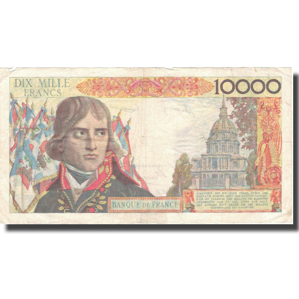 France, 1000 Francs, 10 000 F 1955-1958 ''Bonaparte'', 1955, 1955-12-01