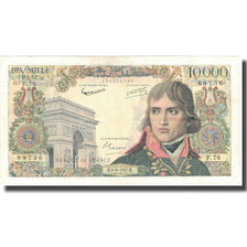 Francja, 10,000 Francs, Bonaparte, 1957, 1957-06-06, EF(40-45), Fayette:51.8