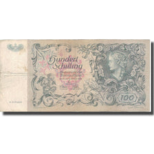 Banknote, Austria, 100 Schilling, 1949, 1949-01-03, KM:132, VF(30-35)