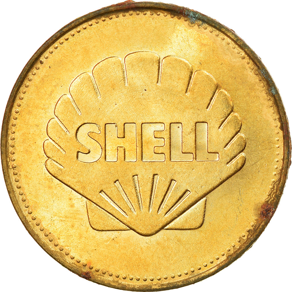 France, Token, Collection Shell, Icarus et Daedalus, VF(30-35), Bronze-Aluminium