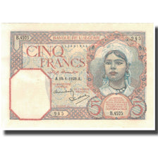 Banknote, Algeria, 5 Francs, 1939, 1939-01-10, KM:77a, UNC(63)