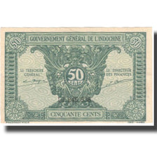 Billet, FRENCH INDO-CHINA, 50 Cents, Undated (1942), KM:91a, TTB+