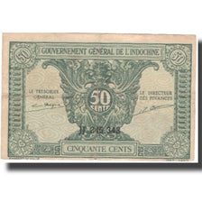 Banknote, FRENCH INDO-CHINA, 50 Cents, Undated (1942), KM:91a, VF(20-25)