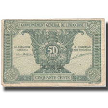 Banknote, FRENCH INDO-CHINA, 50 Cents, Undated (1942), KM:91a, VF(30-35)