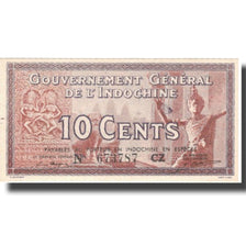 Biljet, FRANS INDO-CHINA, 10 Cents, Undated (1939), KM:85c, SPL