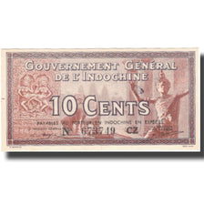Banconote, INDOCINA FRANCESE, 10 Cents, Undated (1939), KM:85c, FDS