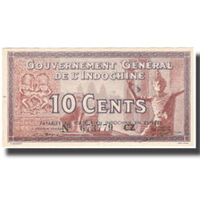 Banknot, FRANCUSKIE INDOCHINY, 10 Cents, Undated (1939), Undated, KM:85c