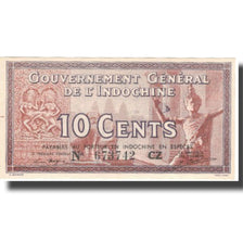Banknote, FRENCH INDO-CHINA, 10 Cents, Undated (1939), KM:85c, UNC(65-70)