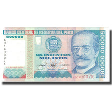 Banknote, Peru, 500,000 Intis, 1989, 1989-12-21, KM:146a, UNC(65-70)
