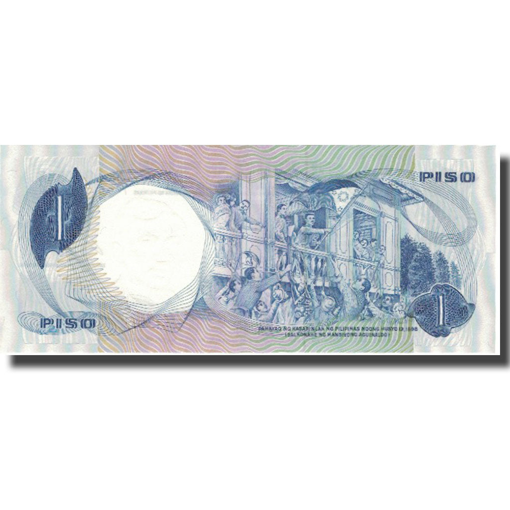 Banknote, Philippines, 1 Piso, undated (1969), KM:142a, UNC(65-70)