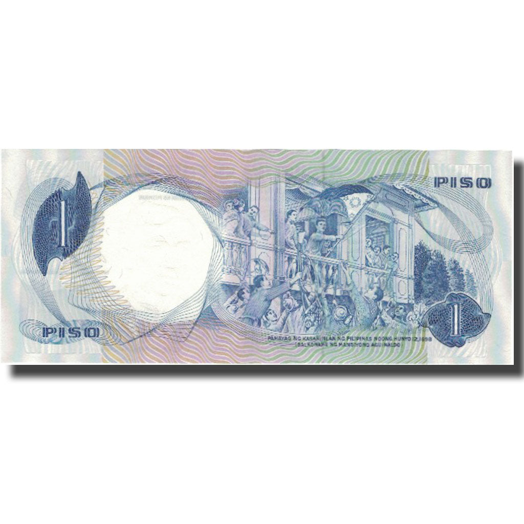 Banknote, Philippines, 1 Piso, undated (1969), KM:142a, UNC(65-70)