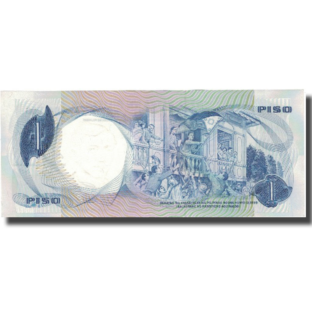 Banknote, Philippines, 1 Piso, undated (1969), KM:142a, UNC(65-70)