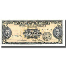 Banknot, Filipiny, 5 Pesos, Undated, Undated, KM:135e, UNC(65-70)