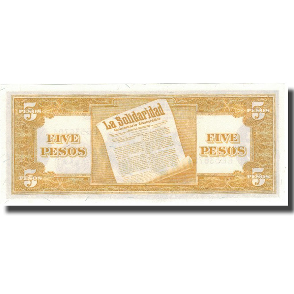 Banknote, Philippines, 5 Pesos, KM:135e, UNC(65-70)