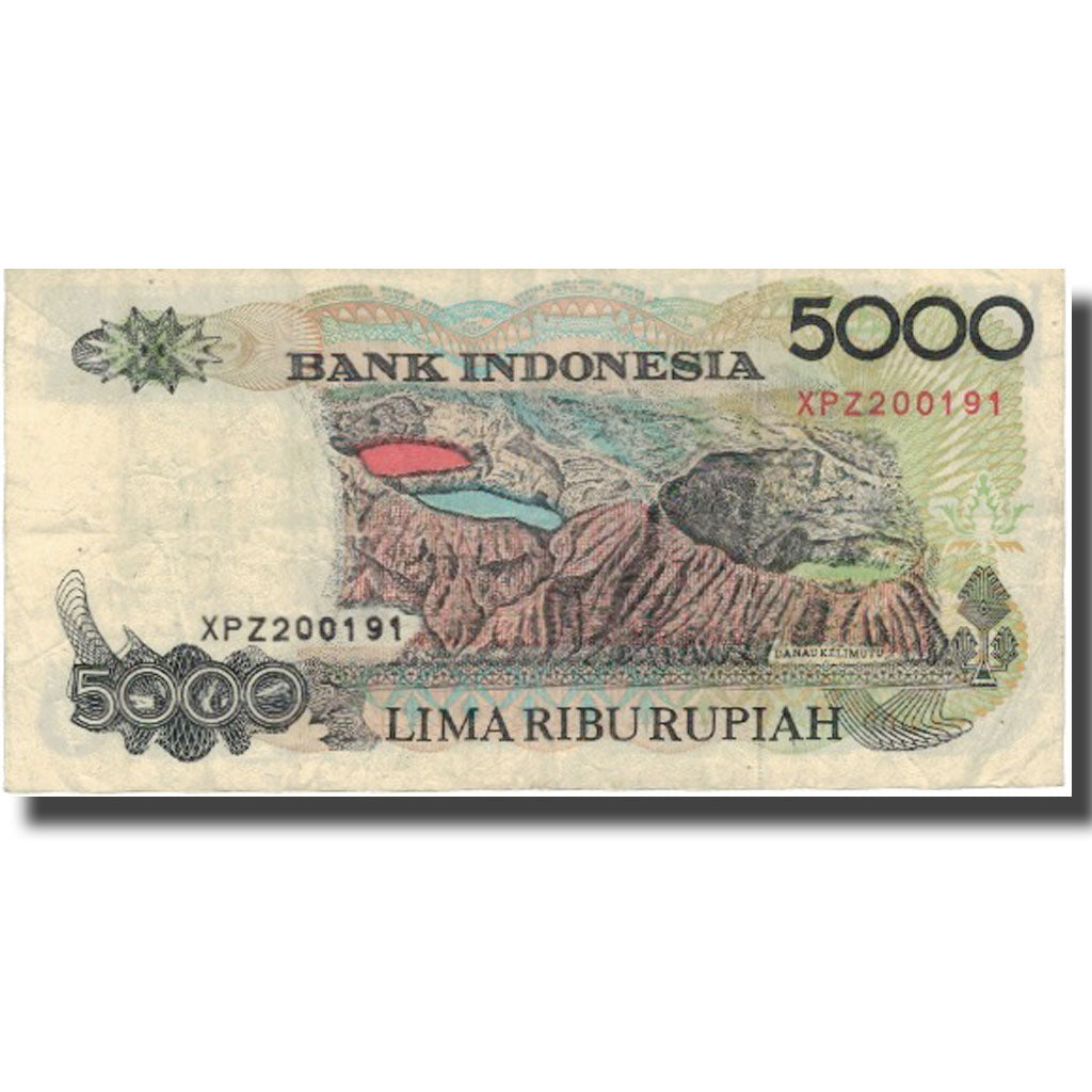 Banconote, Indonesia, 5000 Rupiah, 1992-1995, KM:130d, BB