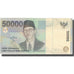 Banknot, Indonesia, 50,000 Rupiah, 1999, 1999, KM:139a, UNC(63)