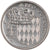 Coin, Monaco, 1/2 Franc, 1965, MS(60-62), Nickel, KM:E52, Gadoury:149