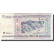Billete, 5000 Rublei, 2000, Bielorrusia, 2000, KM:29a, MBC