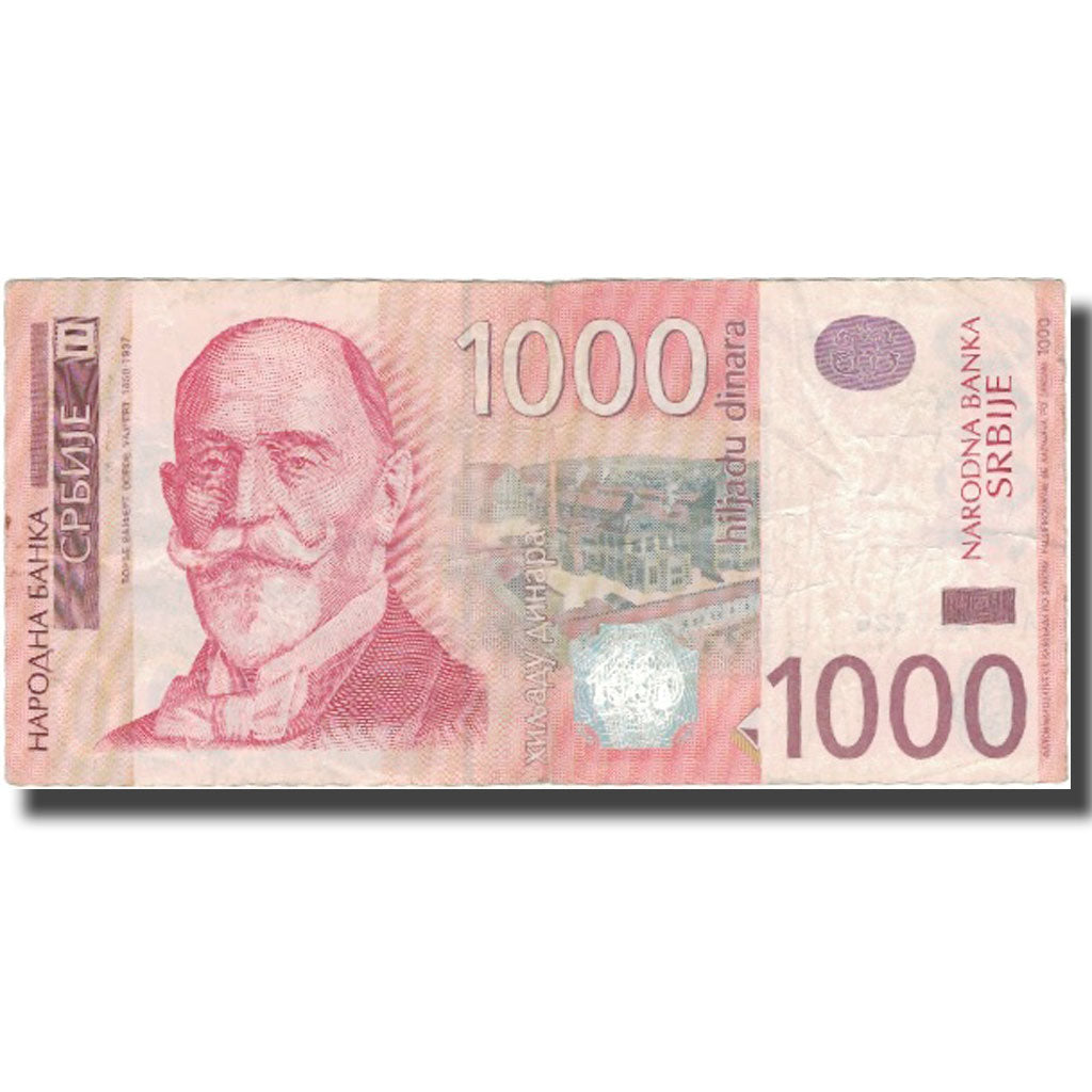 Banknote, Serbia, 1000 Dinara, 2003, 2003, KM:44b, VF(20-25)