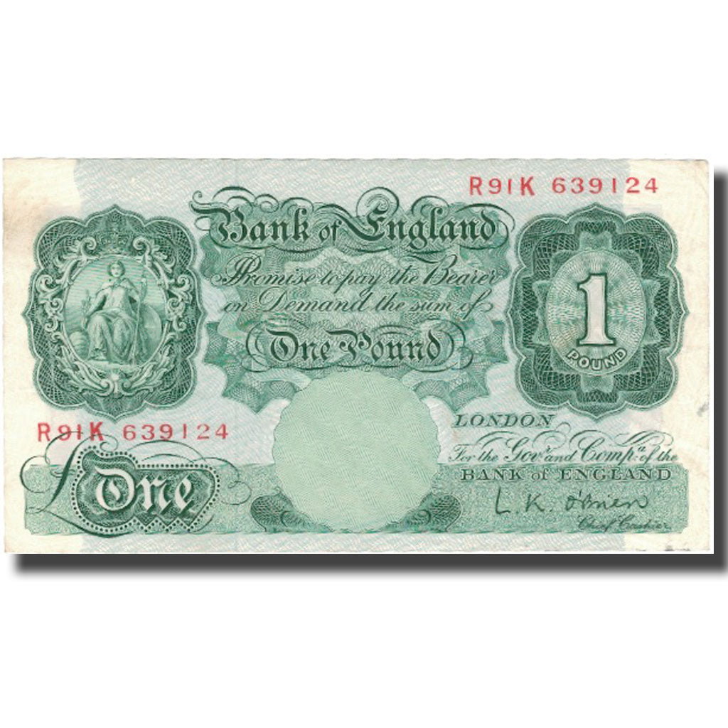 Banconote, Gran Bretagna, 1 Pound, KM:369c, BB